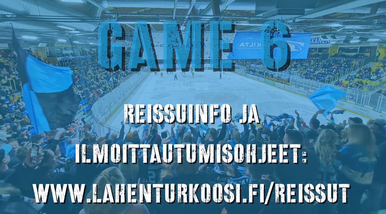 Read more about the article Reissu: Kuopio 25.3. (Playoffs game #6)